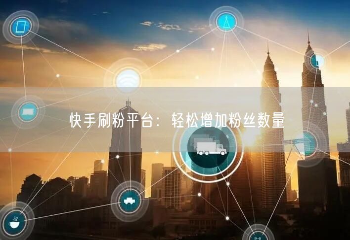 快手刷粉平台：轻松增加粉丝数量